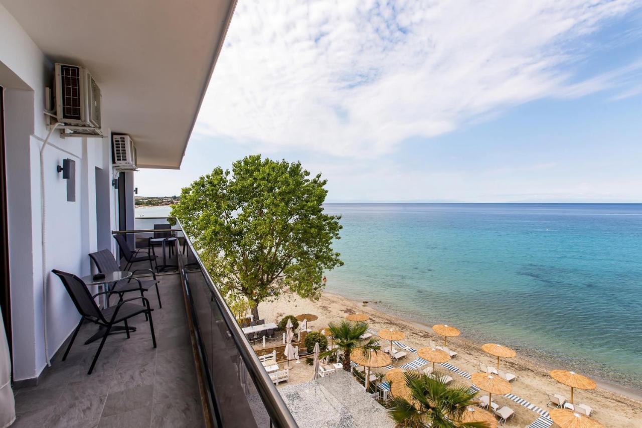Halkidiki Greek Pride Seafront Hotel Skala Fourkas Luaran gambar