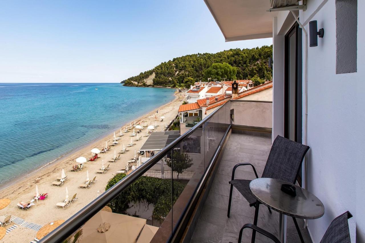Halkidiki Greek Pride Seafront Hotel Skala Fourkas Luaran gambar