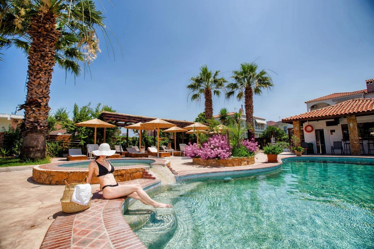 Halkidiki Greek Pride Seafront Hotel Skala Fourkas Luaran gambar