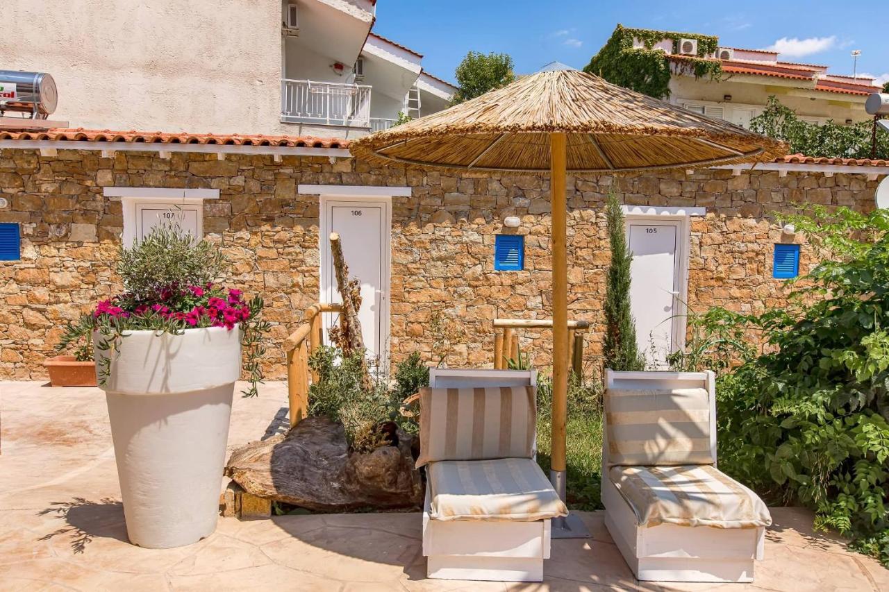 Halkidiki Greek Pride Seafront Hotel Skala Fourkas Luaran gambar