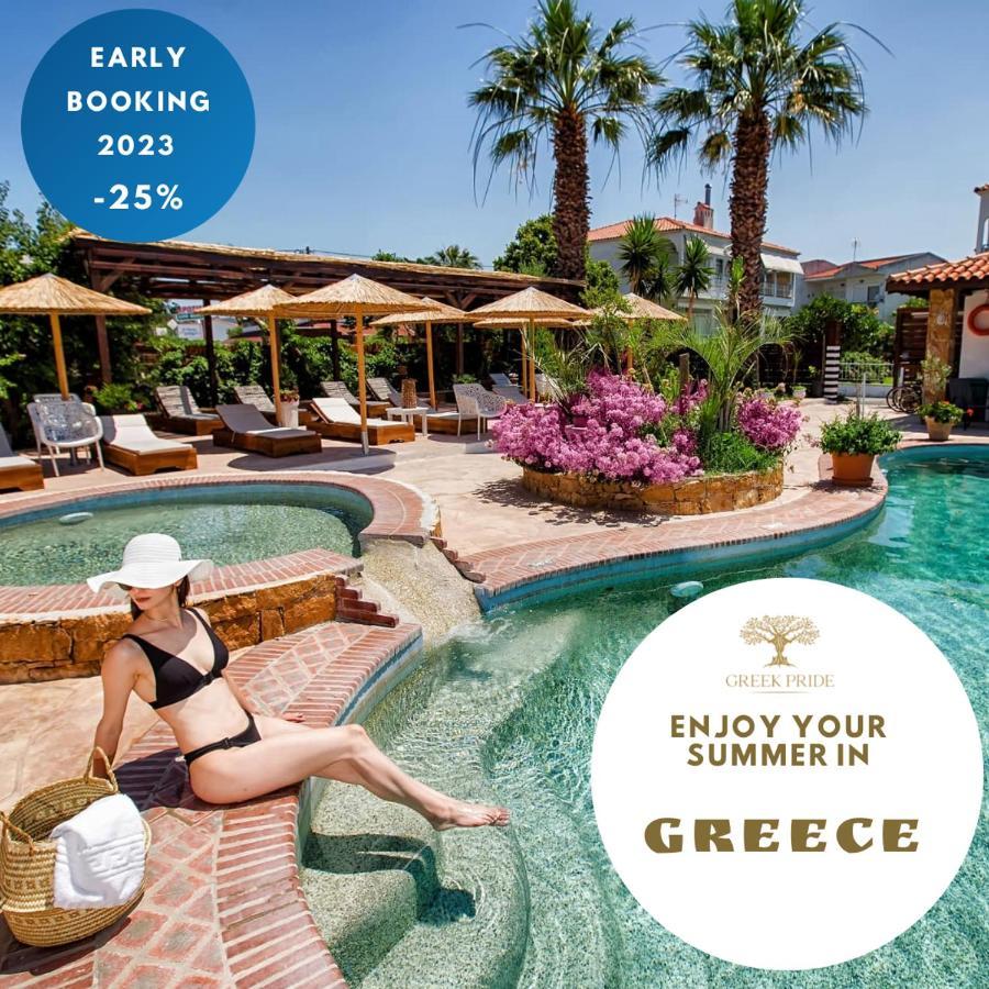 Halkidiki Greek Pride Seafront Hotel Skala Fourkas Luaran gambar